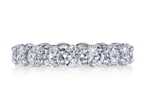 Brilliant Diamond Eternity Wedding Band in Platinum