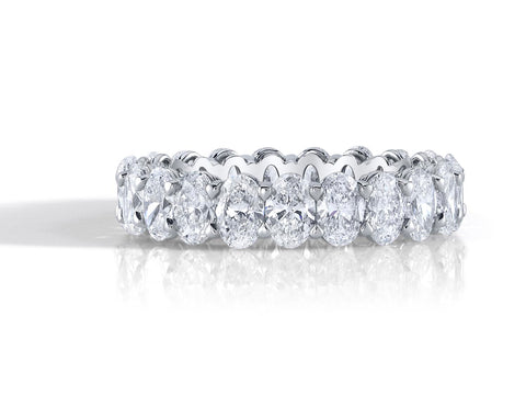 Vintage-Inspired Marquise and Round Diamond "Amara" Band