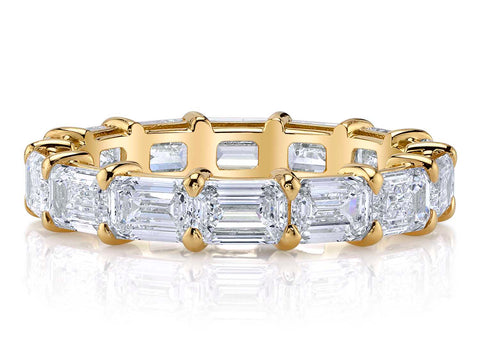 Vintage-Inspired Marquise and Round Diamond "Amara" Band