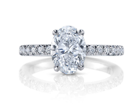 Round Brilliant Diamond Halo Engagement Ring