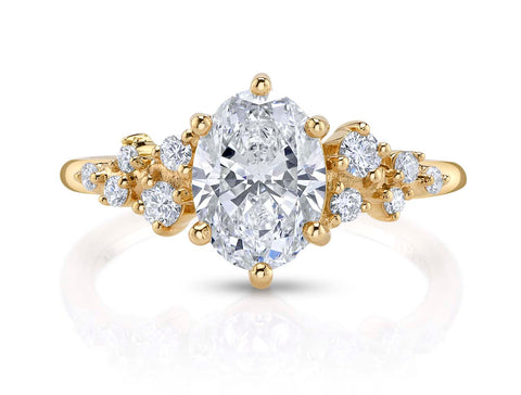 Round Brilliant Diamond Halo Engagement Ring