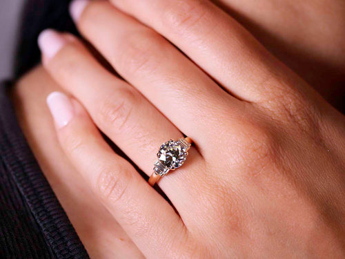 Vintage-Inspired Diamond "Scout" Engagement Ring