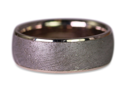 Gibeon Meteorite Men's Wedding Band