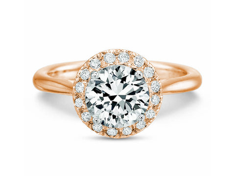 Oval Brilliant Diamond Engagement Ring