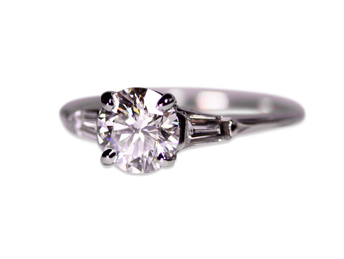 Three-Stone Diamond Engagement Ring