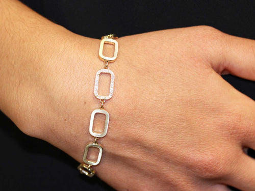 "Rome Chain" Diamond Bracelet