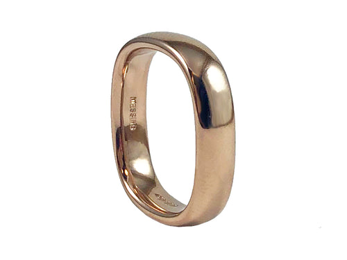 Niessing Rosewood Gold Men's Wedding Band in Washington DC