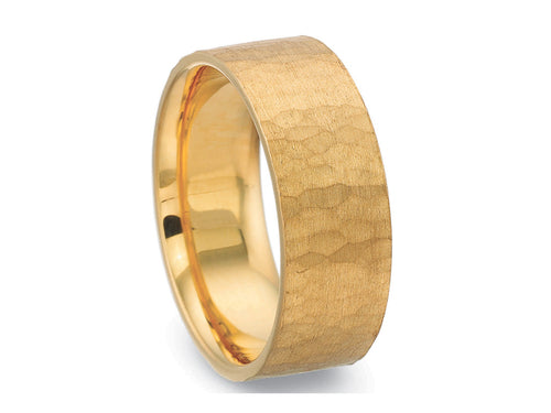 18K Rose Gold Men's Wedding Band