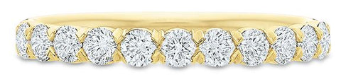 Vintage-Inspired Marquise and Round Diamond "Amara" Band