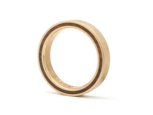 Wooden Inlay Mens Wedding Band at the Best Jewelry Store in Washington DC