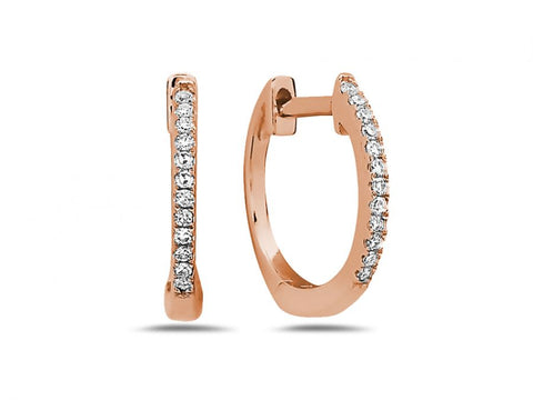 Diamond Eternity Wedding Band in Rose Gold